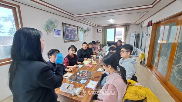 ▲보성군이 청년 역량강화 교육을 하고 있다./보성군 제공